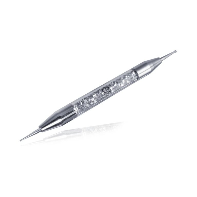 Strumento per punteggiatura con diamanti in cristallo (0,5 mm/1,0 mm)